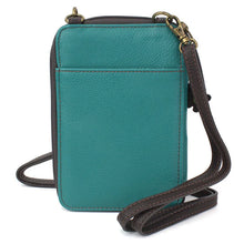 Load image into Gallery viewer, Chala Wallet Crossbody Sloth Turquoise