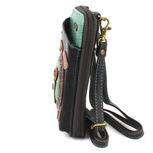 Load image into Gallery viewer, Chala Wallet Crossbody Turtle Black