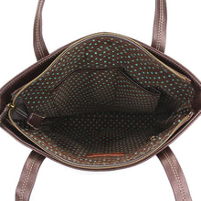 Load image into Gallery viewer, Chala Deluxe Everyday Tote Horses Plum