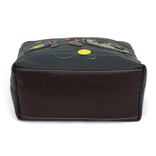 Load image into Gallery viewer, Chala Deluxe Everyday Tote Turtles Navy