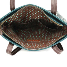 Load image into Gallery viewer, Chala Deluxe Everyday Tote Turtles Navy