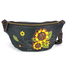 Load image into Gallery viewer, Chala Fanny Pack Sunflower Group Navy