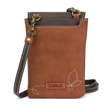 Load image into Gallery viewer, Chala Criss Cellphone Xbody RFID Sunflower Brown