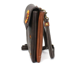 Load image into Gallery viewer, Chala Criss Cellphone Xbody RFID Sunflower Brown