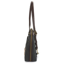Load image into Gallery viewer, Chala Convertible Backpack Purse Dragonfly Black