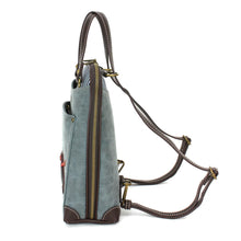 Load image into Gallery viewer, Chala Convertible Backpack Purse Weiner Dog