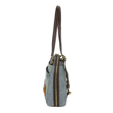 Load image into Gallery viewer, Chala Convertible Backpack Purse Turtle Indigo