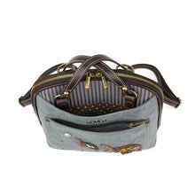 Load image into Gallery viewer, Chala Convertible Backpack Purse Turtle Indigo