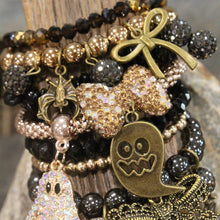 Load image into Gallery viewer, The Primitive Peddler Ghostly BOO Charm'd Bracelet Set