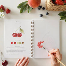 Load image into Gallery viewer, Emily Lex Studio Fruit watercolor workbook
