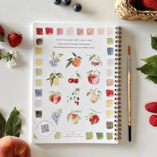 Load image into Gallery viewer, Emily Lex Studio Fruit watercolor workbook