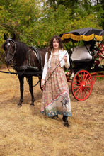 Load image into Gallery viewer, Market of Stars Love Revolution Bohéme Slip Dress w/ Sun, Horse & Florals