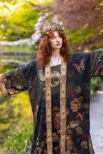 Load image into Gallery viewer, Market of Stars The Messenger Opera Duster Robe w/ Joan of Arc & Florals