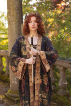 Load image into Gallery viewer, Market of Stars The Messenger Opera Duster Robe w/ Joan of Arc & Florals