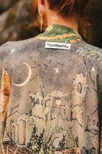 Load image into Gallery viewer, Market of Stars Woodland Wisdom Matinée Duster w/ Florals, Fox & Owl