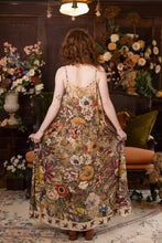 Load image into Gallery viewer, Market of Stars Golden Hour Bohéme Long Maxi Slip Dress w/ Floral Print