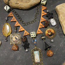 Load image into Gallery viewer, The Primitive Peddler TRICK or TREAT Charm'd Necklace