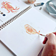 Load image into Gallery viewer, emily lex studio Seaside watercolor workbook