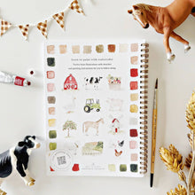 Load image into Gallery viewer, Emily Lex Studio Farm watercolor workbook