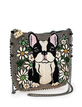Load image into Gallery viewer, Mary Frances Pardon My Frenchie Handbag
