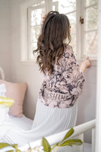 Load image into Gallery viewer, Market Of Stars Peace Wine & Sunshine Cropped Kimono