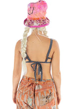 Load image into Gallery viewer, Magnolia Pearl Mindy Patchwork Surf Bralette