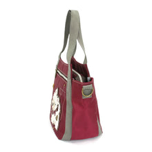 Load image into Gallery viewer, Chala CV Venture Mini Carryall Westie Burgundy