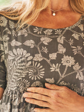 Load image into Gallery viewer, April Cornell Peacock Dress