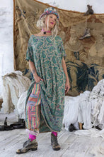 Load image into Gallery viewer, Magnolia Pearl Floral Blockprint Tee Dress