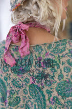 Load image into Gallery viewer, Magnolia Pearl Floral Blockprint Tee Dress