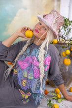 Load image into Gallery viewer, Magnolia Pearl Flor de la Pasión Viggo Hoodie Tee Dress