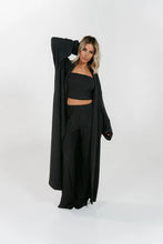 Load image into Gallery viewer, Foxy Kind Yacht Club Tube Top Cardigan Pant Set