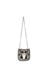 Load image into Gallery viewer, Mary Frances Pardon My Frenchie Handbag