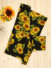 Load image into Gallery viewer, April Cornell Sunflower Valley Tea Towel