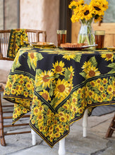 Load image into Gallery viewer, April Cornell Sunflower Valley Tablecloth