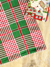 Load image into Gallery viewer, April Cornell Holly Plaid Runner