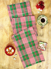 Load image into Gallery viewer, April Cornell Holly Plaid Runner