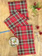 Load image into Gallery viewer, April Cornell Tartan Plaid Runner