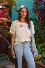 Load image into Gallery viewer, Johnny Was Nydia Appliqué Top