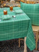 Load image into Gallery viewer, April Cornell Ivy Plaids Tablecloth