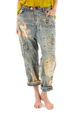 Load image into Gallery viewer, Magnolia Pearl Be A Poem Miners Denim Washed Indigo