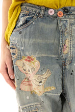 Load image into Gallery viewer, Magnolia Pearl Be A Poem Miners Denim Washed Indigo