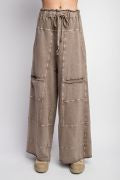 Load image into Gallery viewer, Easel Mineral Wash Terry Knit Cargo Sweatpant