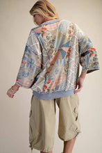 Load image into Gallery viewer, Easel 3/4 Sleeve USA Patch Sweatshirt