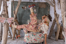 Load image into Gallery viewer, Magnolia Pearl Appliqué Love Overalls