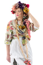 Load image into Gallery viewer, Magnolia Pearl Floral Cropped Leni Jacket