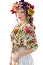 Load image into Gallery viewer, Magnolia Pearl Floral Cropped Leni Jacket