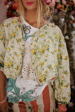 Load image into Gallery viewer, Magnolia Pearl Floral Cropped Leni Jacket