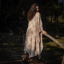 Load image into Gallery viewer, Market of Stars Love Story Heart Print Bamboo Boho Kimono