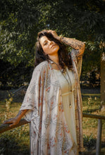 Load image into Gallery viewer, Market of Stars Love Story Heart Print Bamboo Boho Kimono